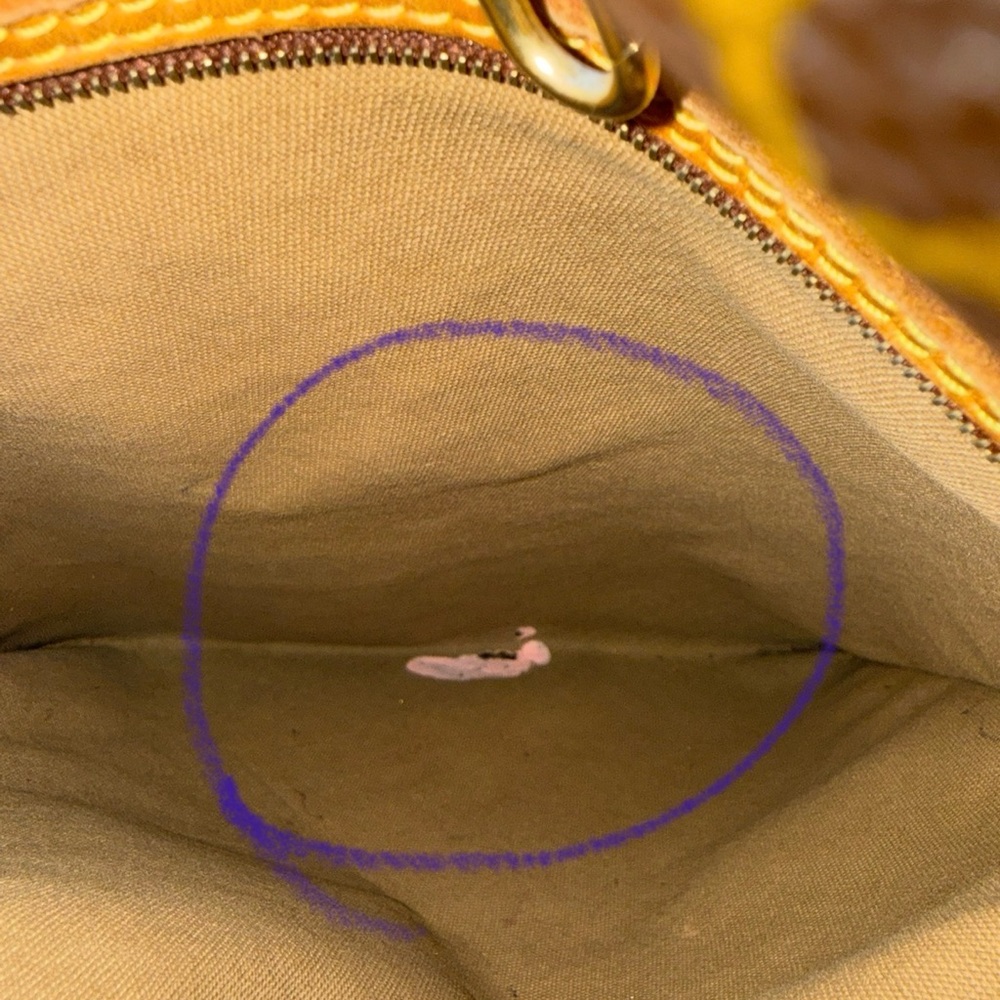 Authentic Louis Vuitton Brown Monogram Shoulder Bag - Picture 10 of 16